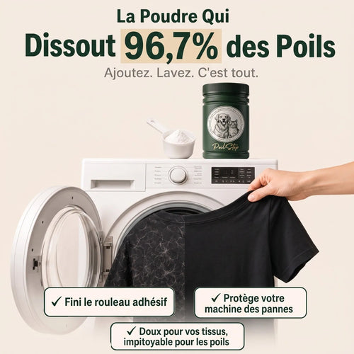 Additif Lessive Poils d'Animaux